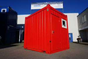 10' Bürocontainer / Außenansicht - conro.container