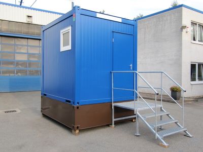 10‘ Sanitaercontainer - Toillettencontainer - Duschcontainer - WC-Container conro.container