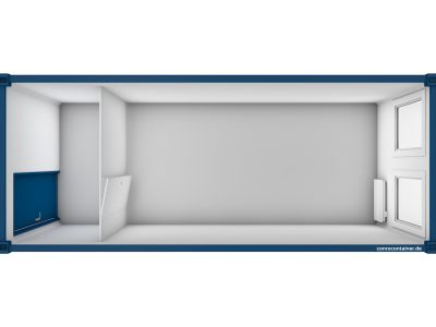 20‘ Bürocontainer - Mannschaftscontainer - conro.container