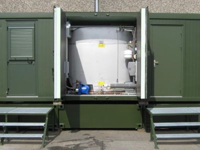 Containerküche - Sanitärcontainer - Frischwassertankcontainer - Generatorcontainer - mobiles Feldlager