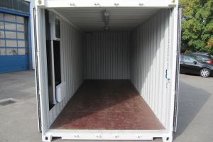 20' Werkstattcontainer - ISO-Norm Seecontainer - Lagercontainer - Stahlcontainer - conro.container - Innenansicht
