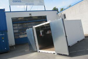 20' Werkstattcontainer - ISO-Norm Seecontainer - Stahlcontainer mit CSC-Zulassung - isoliert