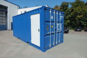 20' Werkstattcontainer mit Isolierung_ISO-Norm Seecontainer_Lagercontainer_Stahlcontainer