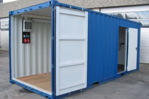 20' Werkstattcontainer - Lagercontainer - ISO-Norm Seecontainer - Stahlcontainer