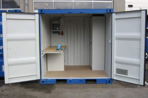 10' Werkstattcontainer - Stahlcontainer - conro.container