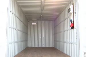 20' ISO-Norm Seecontainer - Werkstattcontainer - Lagercontainer - Stahlcontainer - Innenansicht